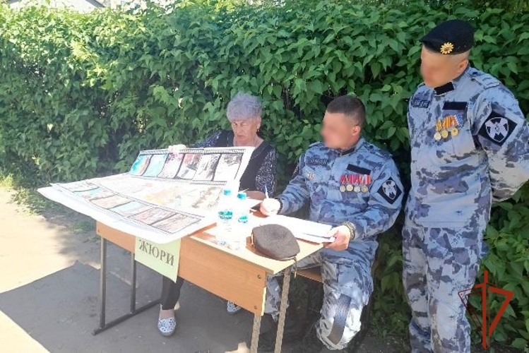 Росгвардия приняла участие в военно-патриотическом мероприятии