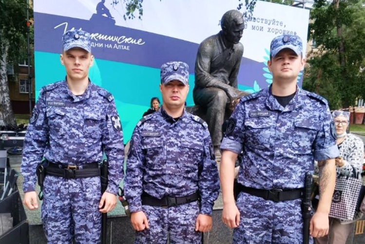 Алтайские росгвардейцы обеспечили правопорядок на фестивале