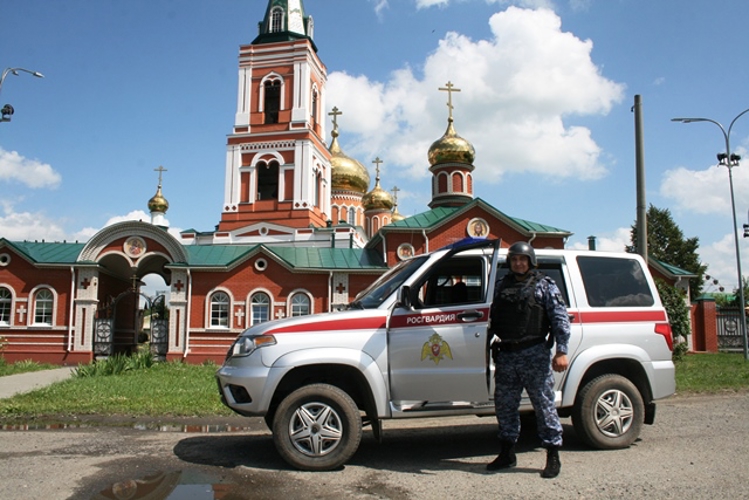 Росгвардия Алтайского края приняла участие в мероприятиях, посвященных Дню крещения Руси