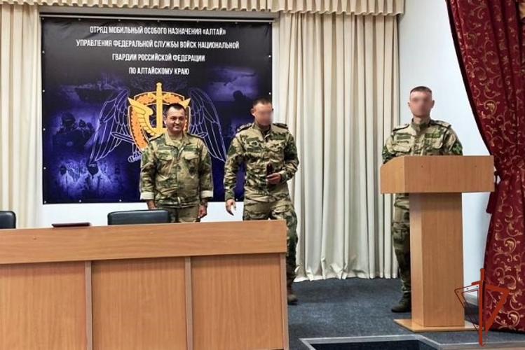 ОМОН "Алтай" Управления Росгвардии по Алтайскому краю празднует День образования отряда