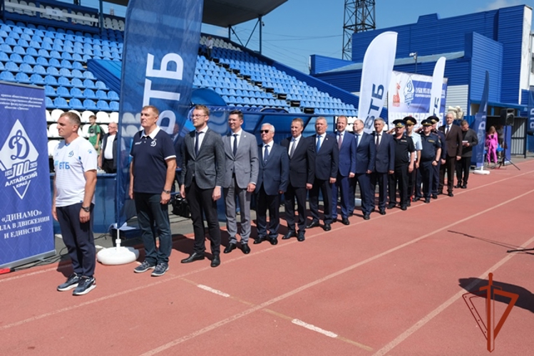 Алтайские росгвардейцы на пьедестале Кубка по мини-футболу
