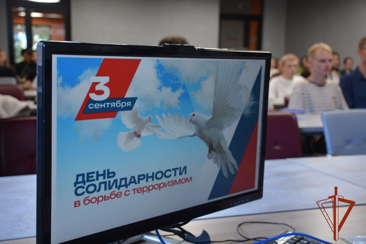 Офицеры Росгвардии проводят мероприятия по противодействию идеологии терроризма 