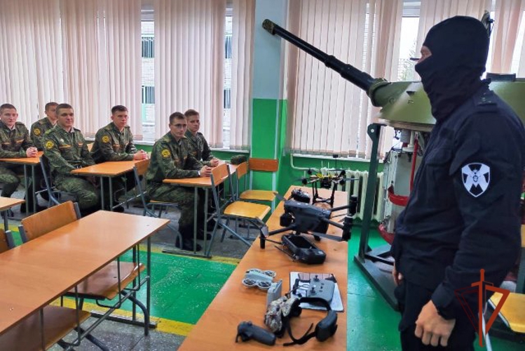 СОБР провел занятия на военной кафедре АлтГТУ