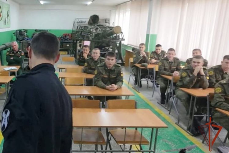 СОБР провел занятия на военной кафедре АлтГТУ