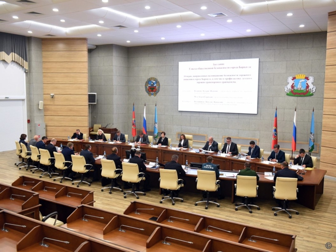 В Барнауле прошло заседание Совета общественной безопасности