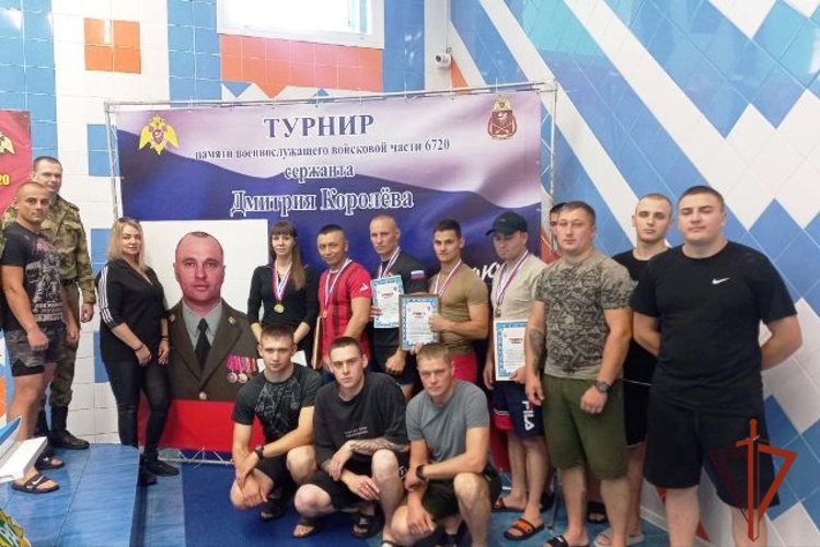 В Рубцовске прошли соревнования в память о военнослужащих Росгвардии