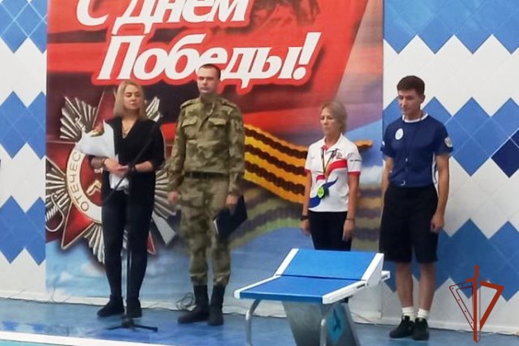 В Рубцовске прошли соревнования в память о военнослужащих Росгвардии