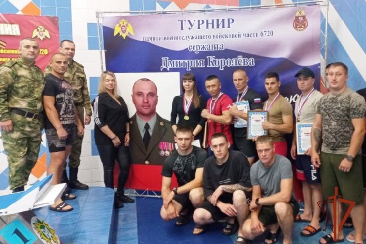 В Рубцовске прошли соревнования в память о военнослужащих Росгвардии