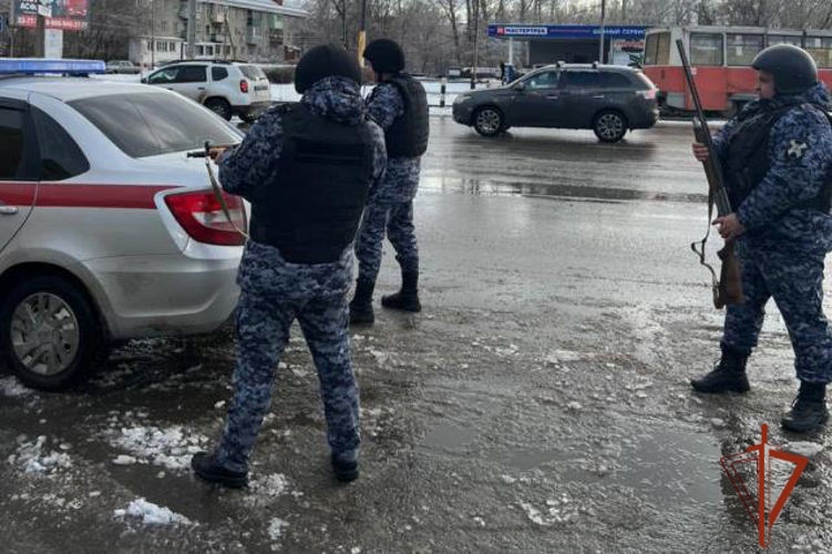 Алтайская Росгвардия приняла участие в антитеррористических учениях