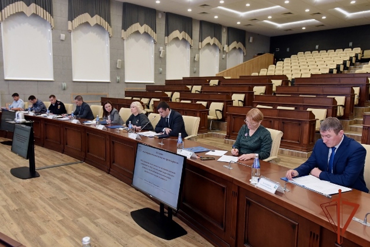 Офицер Росгвардии принял участие в заседании АТК Барнаула