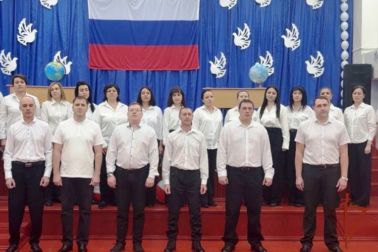 Представители Росгвардии приняли участие в патриотическом мероприятии районного масштаба