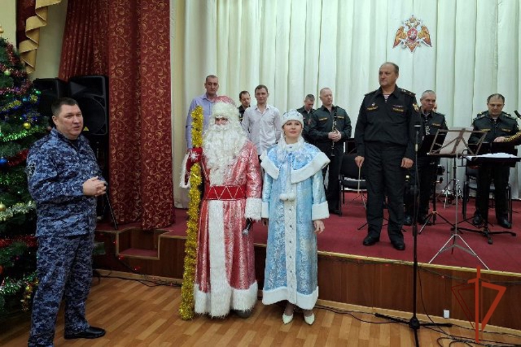 В Алтайском крае прошла Новогодняя елка начальника Управления Росгвардии