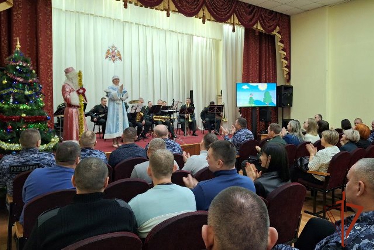 В Алтайском крае прошла Новогодняя елка начальника Управления Росгвардии