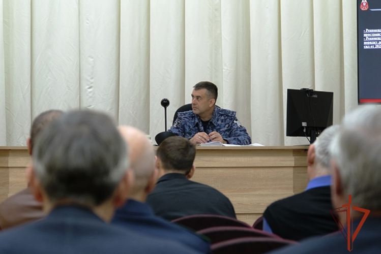 Алтайская Росгвардия провела ежегодные занятия с подразделениями ведомственной охраны