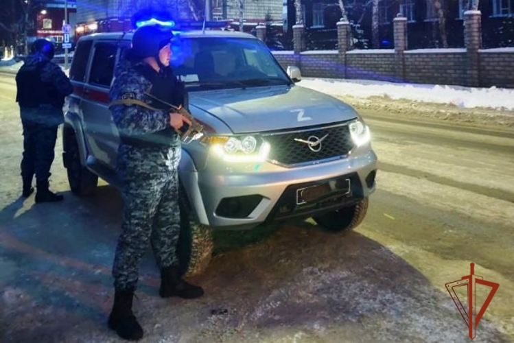 Росгвардия и полиция Алтайского края отработали взаимодействие на совместных учениях