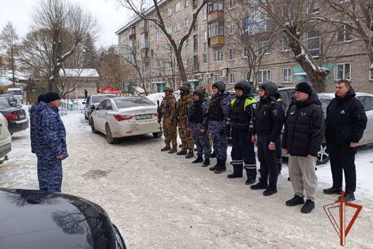 Росгвардия и полиция Алтайского края провели совместные учения с региональным МВД