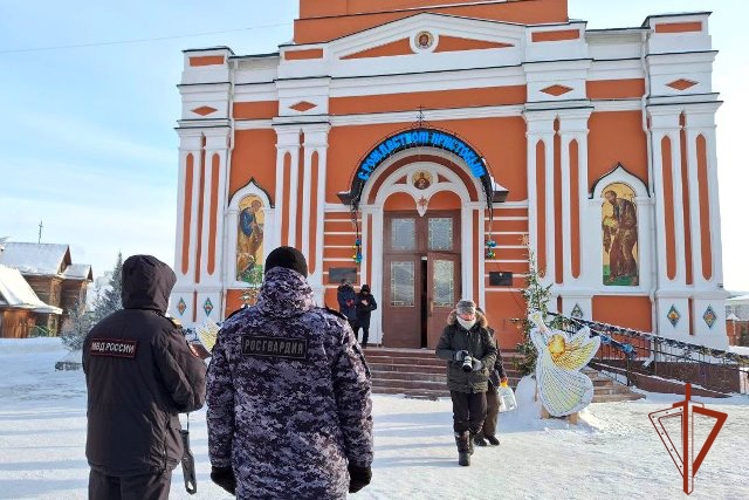 Росгвардия обеспечила безопасность проведения мероприятий, посвященных Крещению Господня в регионе