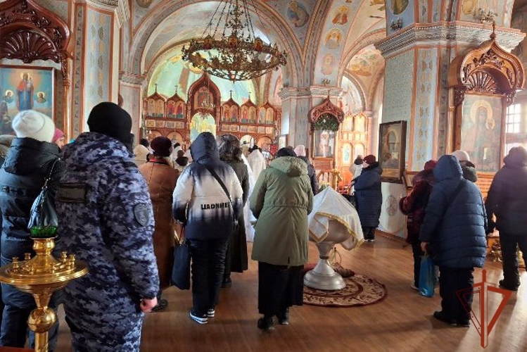 Росгвардия обеспечила безопасность проведения мероприятий, посвященных Крещению Господня в регионе