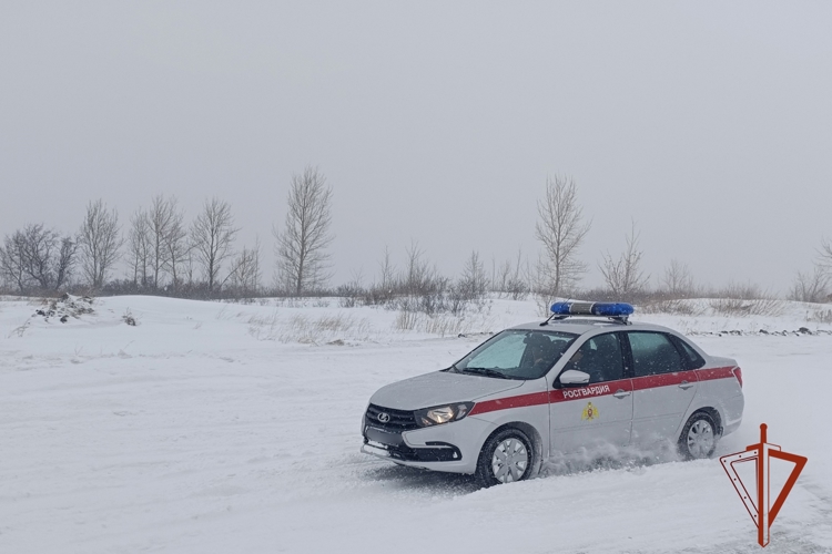 Росгвардейцы Алтайского края оттачивает навыки контраварийного вождения