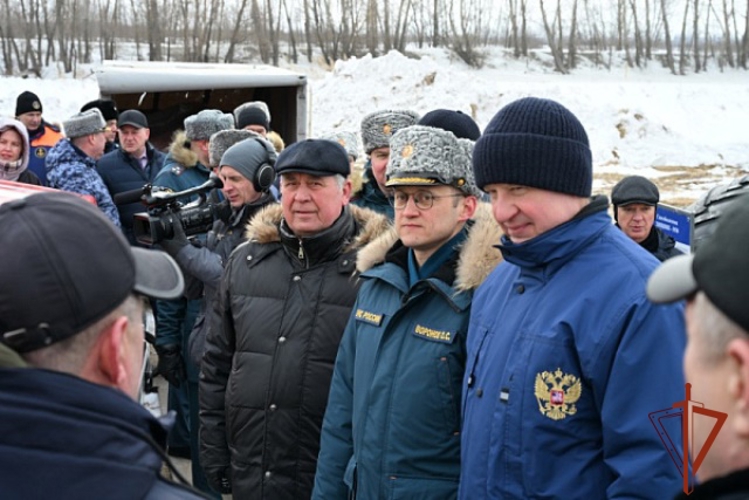Алтайская Росгвардия готовится к паводку