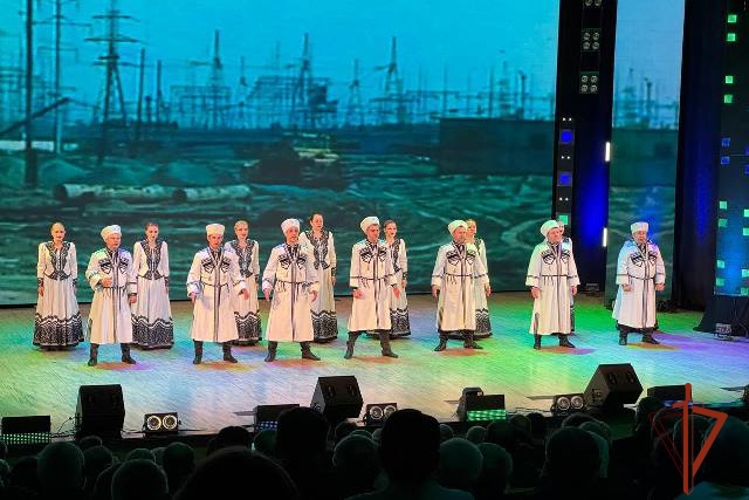 Алтайская Росгвардия приняла участие в памятном мероприятии