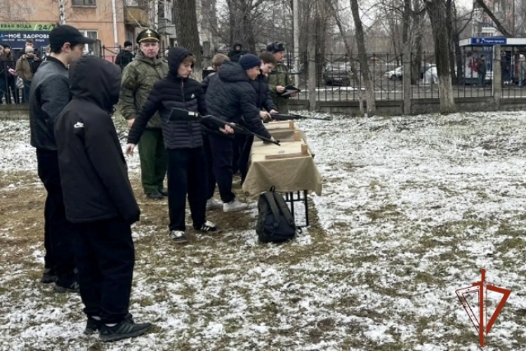 Бийские подразделения Росгвардии приняли участие в военно-патриотической игре