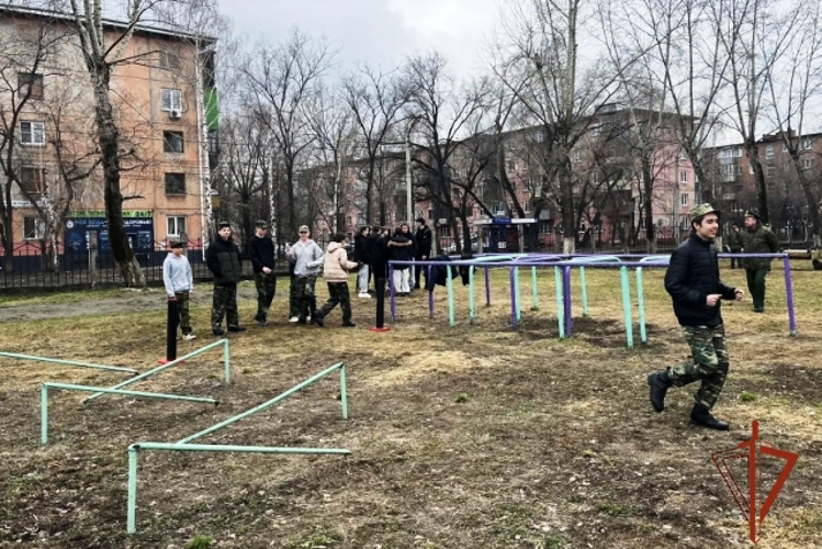 Бийские подразделения Росгвардии приняли участие в военно-патриотической игре