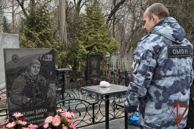 Память о героях Росгвардии жива