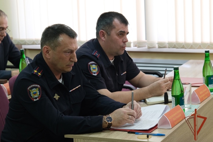В Алтайской Росгвардии прошло плановое заседание Оперативного штаба