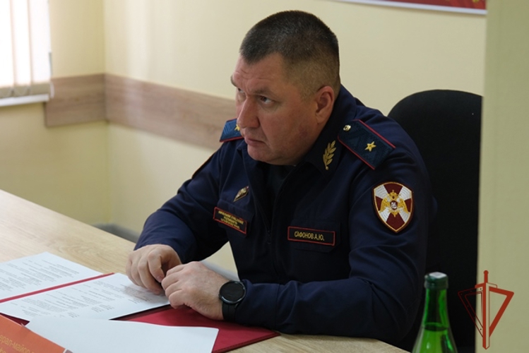В Алтайской Росгвардии прошло плановое заседание Оперативного штаба