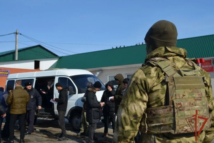 Алтайская Росгвардия приняла участие в миграционном рейде