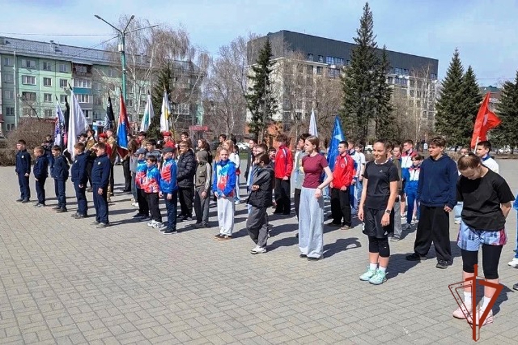Алтайские росгвардейцы приняли участие во всероссийском спортивном мероприятии