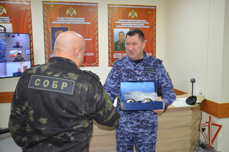 Алтайский СОБР отмечает годовщину образования отряда