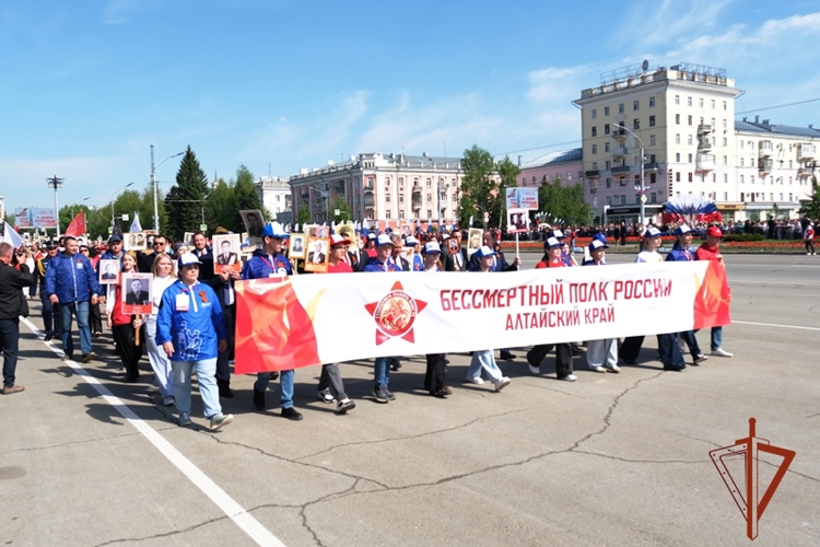 Территориальное управление Алтайского края почтило память героев Великой Победы
