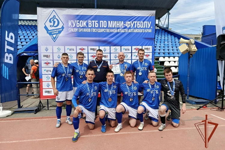 Команда Росгвардии стала призером «Кубка ВТБ-2026» по мини-футболу в Алтайском крае