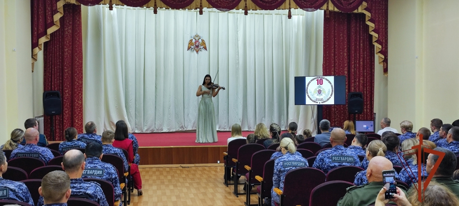 ТОРЖЕСТВЕННОЕ МЕРОПРИЯТИЕ, ПОСВЯЩЕННОЕ 10-ЛЕТИЮ УПРАВЛЕНИЯ РОСГВАРДИИ ПО АЛТАЙСКОМУ КРАЮ