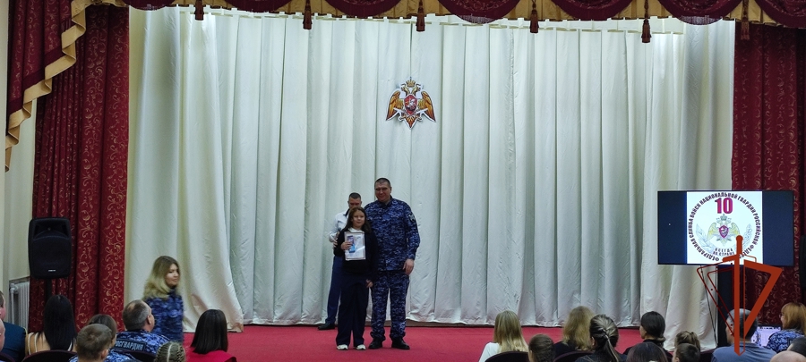 ТОРЖЕСТВЕННОЕ МЕРОПРИЯТИЕ, ПОСВЯЩЕННОЕ 10-ЛЕТИЮ УПРАВЛЕНИЯ РОСГВАРДИИ ПО АЛТАЙСКОМУ КРАЮ